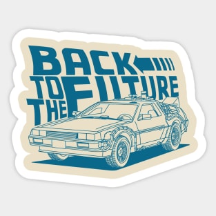 Back To The Future Sticker